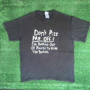 Vintage Y2K Serial Killer Shirt Funny Punk Humor Ironic Tee